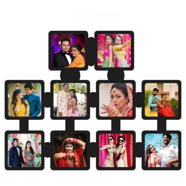10 Photo Collage Wooden Mdf Frame  price